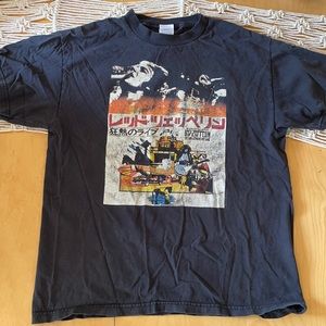 Led Zeppelin comes to Japan t-shirt